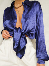 Load image into Gallery viewer, "Firework" satin shirt