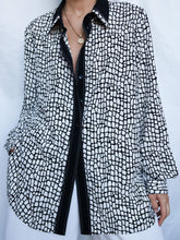 Load image into Gallery viewer, "Frank" printed shirt blouse