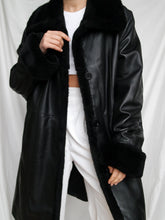 Load image into Gallery viewer, "Gina" leather coat