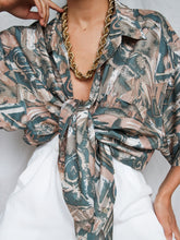 Load image into Gallery viewer, "Mouna" silk shirt - lallasshop