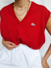 Load image into Gallery viewer, Vintage LACOSTE sleeveless jumper - lallasshop