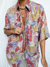 Load image into Gallery viewer, "Tropicana" silk shirt - lallasshop