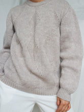 Load image into Gallery viewer, "Sand" knitted jumper (M/L)