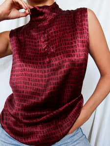 "Noa" silk top