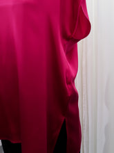 Load image into Gallery viewer, MARINA RINALDI silk satin top
