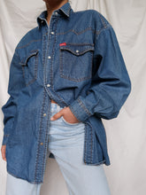 Load image into Gallery viewer, « Texas » denim shirt
