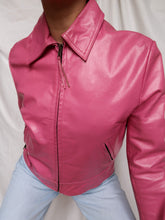 Load image into Gallery viewer, « Barbie » leather jacket
