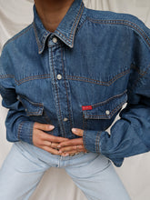 Load image into Gallery viewer, « Texas » denim shirt
