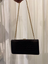 Load image into Gallery viewer, Croco embossed leather bag
