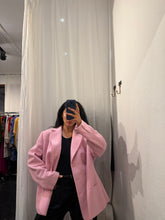 Load image into Gallery viewer, BABY PINK WOOL AND CACHEMIRE BLAZER
