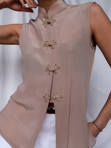 “Suki” silk top