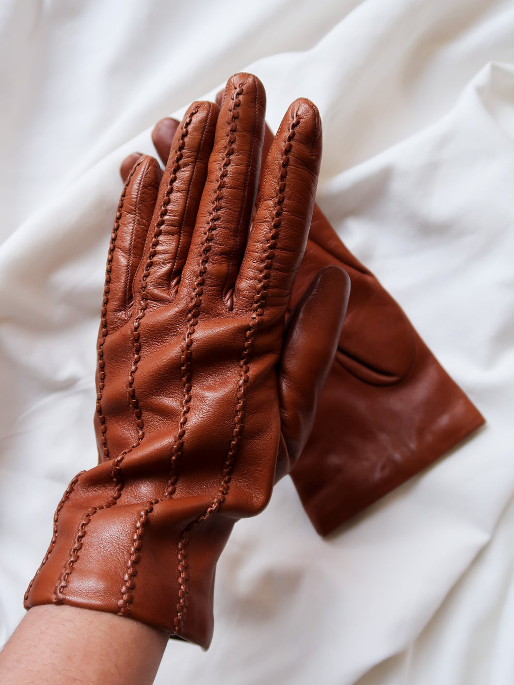 « Amelia » leather gloves