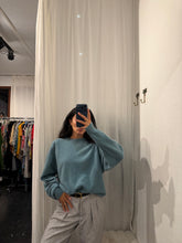 Load image into Gallery viewer, BLUE CASHMERE JUMPER
