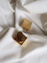 Load image into Gallery viewer, “Ice Cube” vintage earrings
