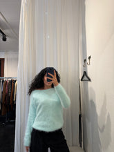 Load image into Gallery viewer, MINT ANGORA KNIT
