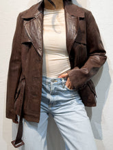 Load image into Gallery viewer, REDSKINS leather trench
