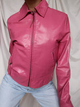Load image into Gallery viewer, « Barbie » leather jacket
