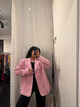 Load image into Gallery viewer, BABY PINK WOOL AND CACHEMIRE BLAZER
