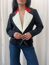 Load image into Gallery viewer, &quot;Lina&quot; vintage blazer vest
