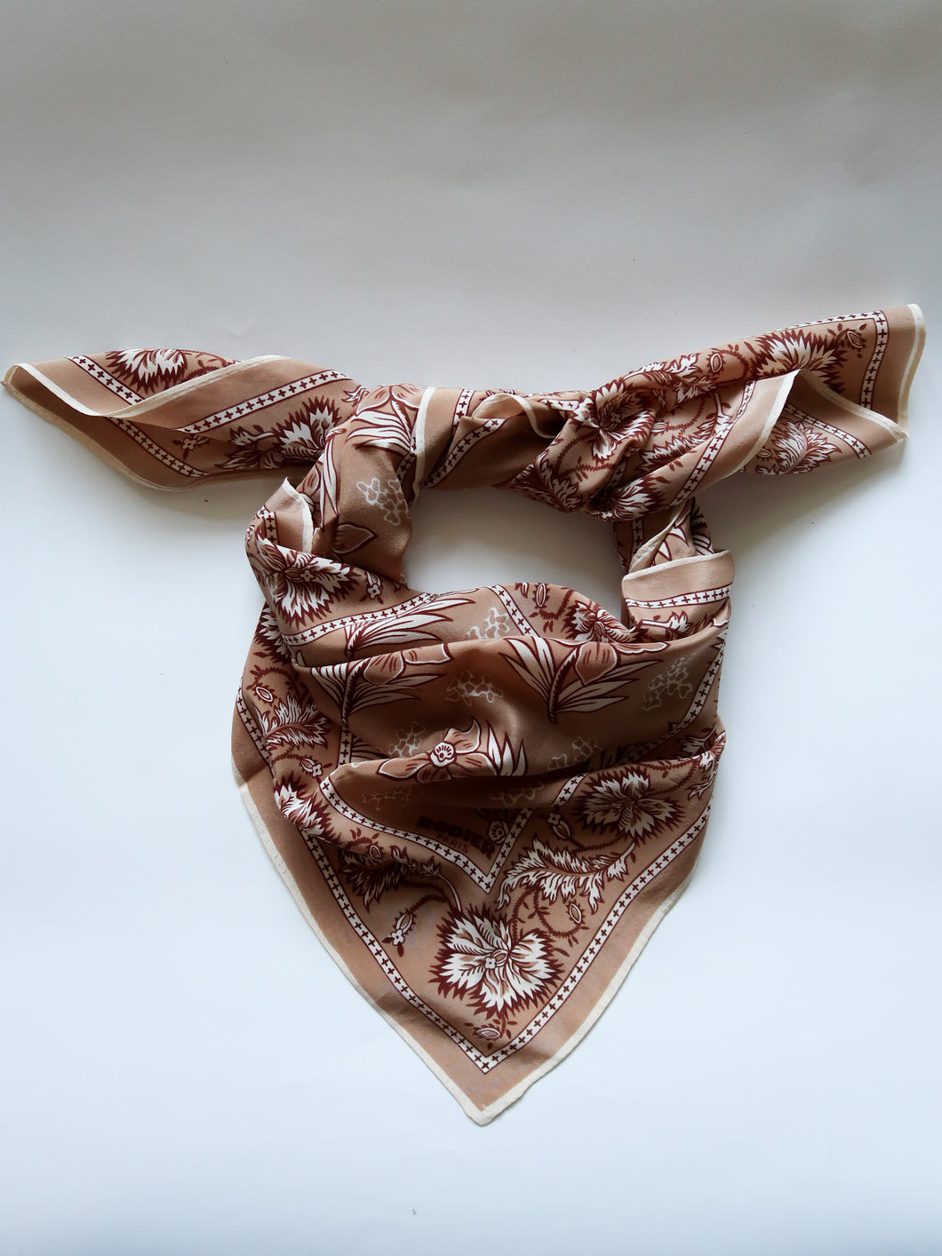 RODIER silk scarf
