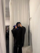 Load image into Gallery viewer, WOOL BLAND ICED BROWN CAPE
