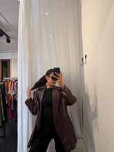 Load image into Gallery viewer, Vintage leather blazer
