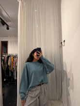 Load image into Gallery viewer, BLUE CASHMERE JUMPER
