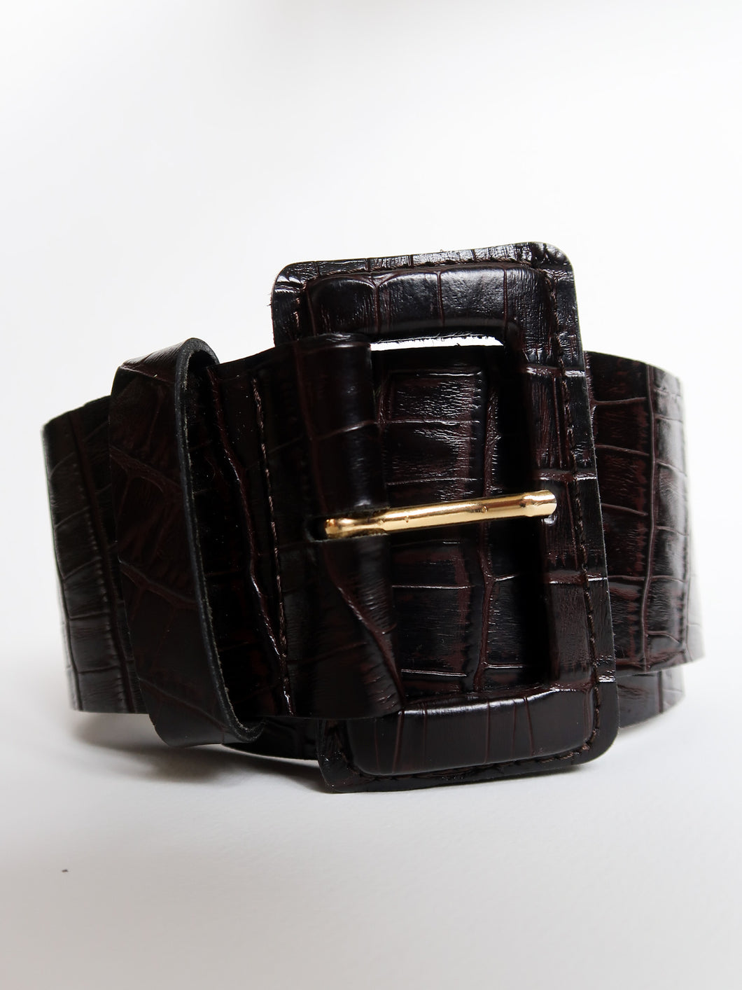 « Nile » leather belt
