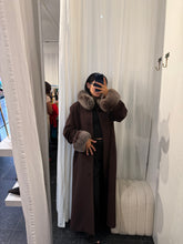 Load image into Gallery viewer, PARMENTIER CASHMERE AND FOX FUR COAT
