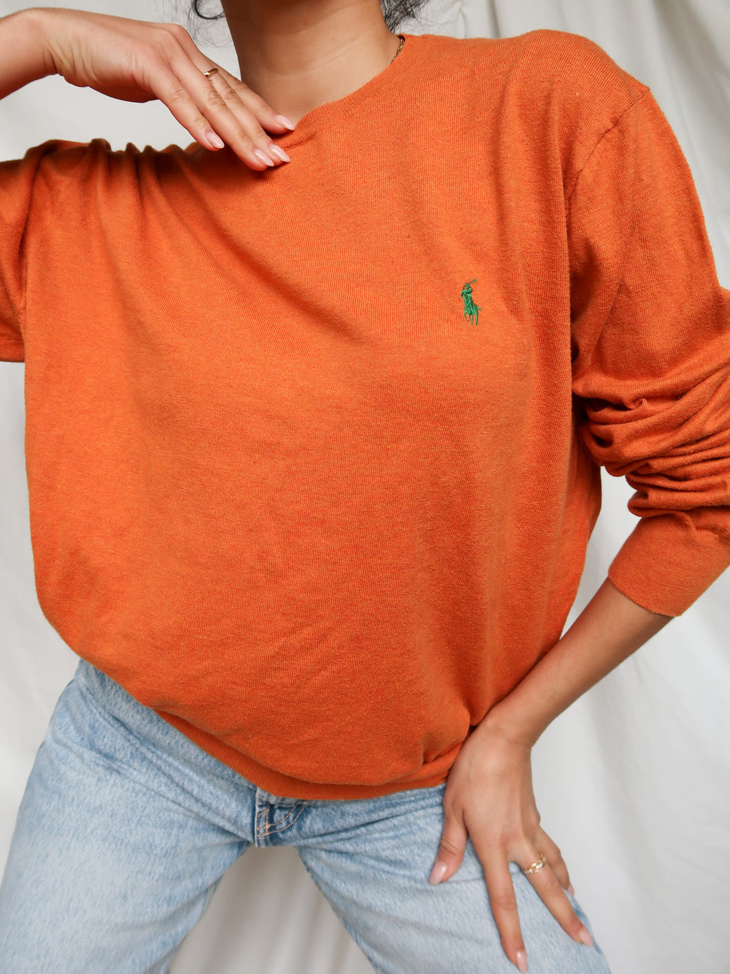 RALPH LAUREN cotton knit