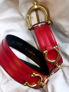 ESCADA leather belt