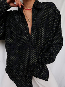 "Nour" silk shirt