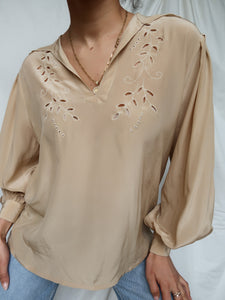 « Hélène » Silk shirt