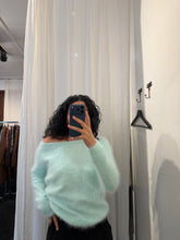 Load image into Gallery viewer, MINT ANGORA KNIT
