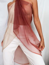 Load image into Gallery viewer, &quot;Desert&quot; silk scarf
