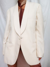 Load image into Gallery viewer, &#39;Gatsby&quot; ivory blazer
