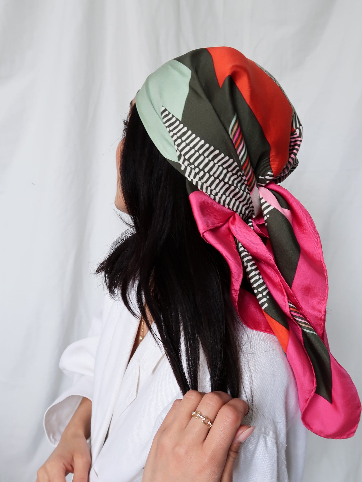 Dior Silk Scarf Outfit Dior Scarves Dior Bandana Scarf VINTAGE