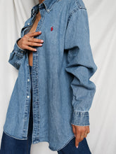 Load image into Gallery viewer, POLO RALPH LAUREN denim shirt
