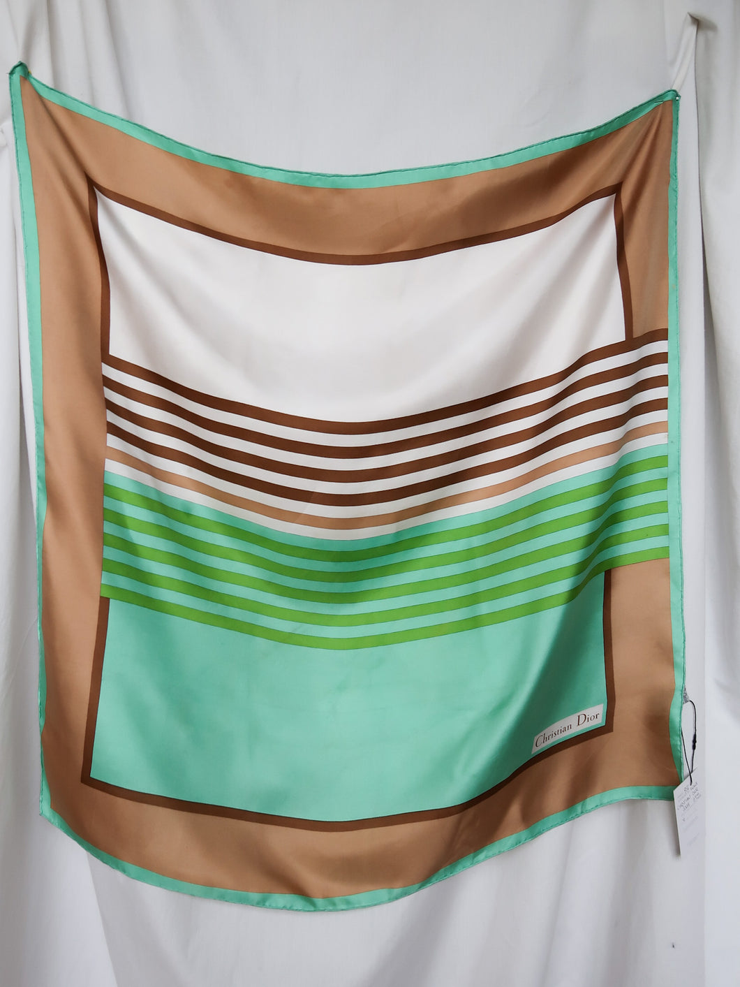 CHRISTIAN DIOR silk scarf