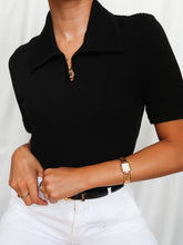 Load image into Gallery viewer, &quot;Ivana&quot; knitted polo
