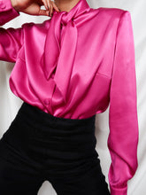Load image into Gallery viewer, &quot;Celena&quot; satin shirt
