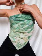 Load image into Gallery viewer, &quot;Nénuphar&quot; silk scarf
