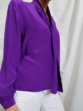 Load image into Gallery viewer, &quot;Purple&quot; silk shirt
