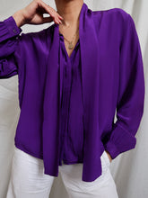 Load image into Gallery viewer, &quot;Purple&quot; silk shirt
