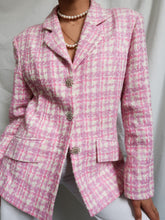 Load image into Gallery viewer, &quot;Gabrielle&quot; tweed blazer
