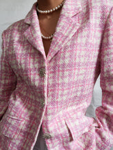 Load image into Gallery viewer, &quot;Gabrielle&quot; tweed blazer
