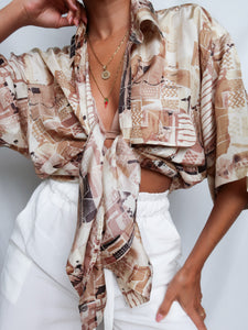 "Numi" silk shirt