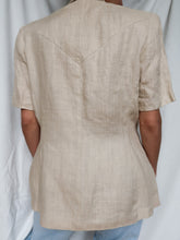 Load image into Gallery viewer, RENÉ DERHY linen vest
