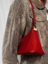 Load image into Gallery viewer, &quot;Red flag&quot; leather bag
