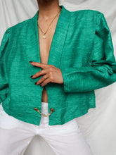 Load image into Gallery viewer, &quot;Turquoise&quot; linen vest
